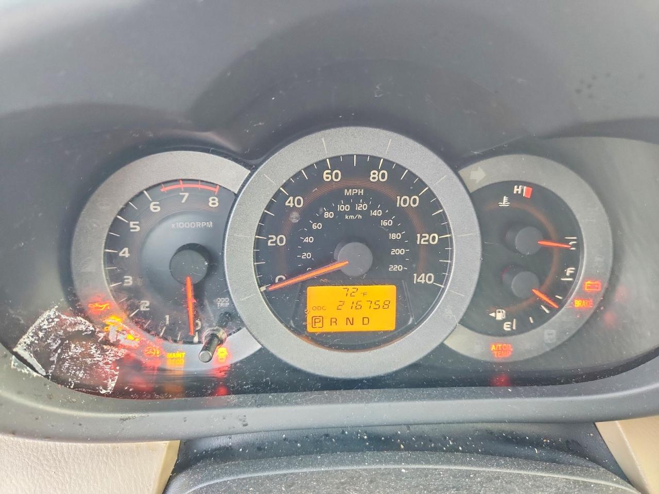 2010 Toyota Rav4 Base Blue vin: JTMBF4DV4AD027877