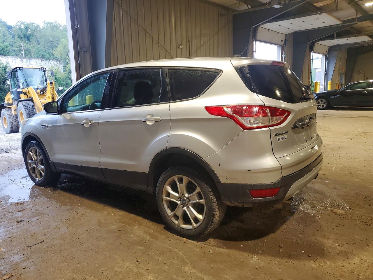 2013 Ford Escape Sel Серебряный vin: 1FMCU9H96DUB37821