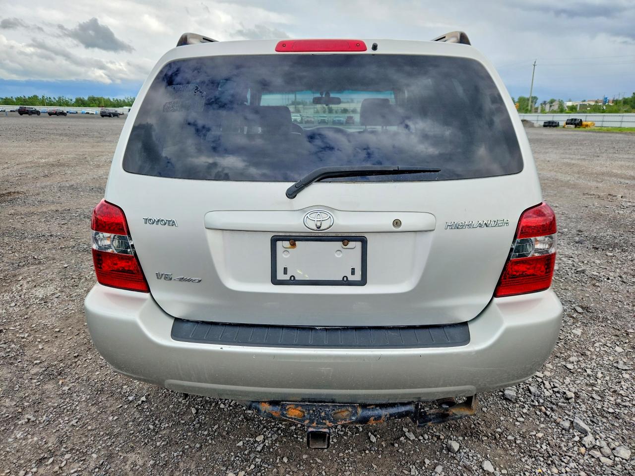 2006 Toyota Highlander Limited Silver vin: JTEHP21A360168690