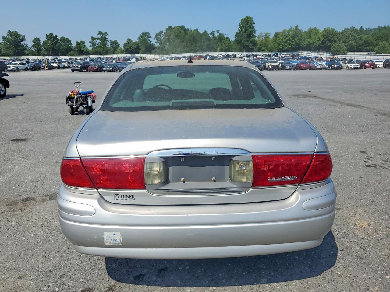2005 Buick Lesabre Custom Silver vin: 1G4HP54KX5U277936