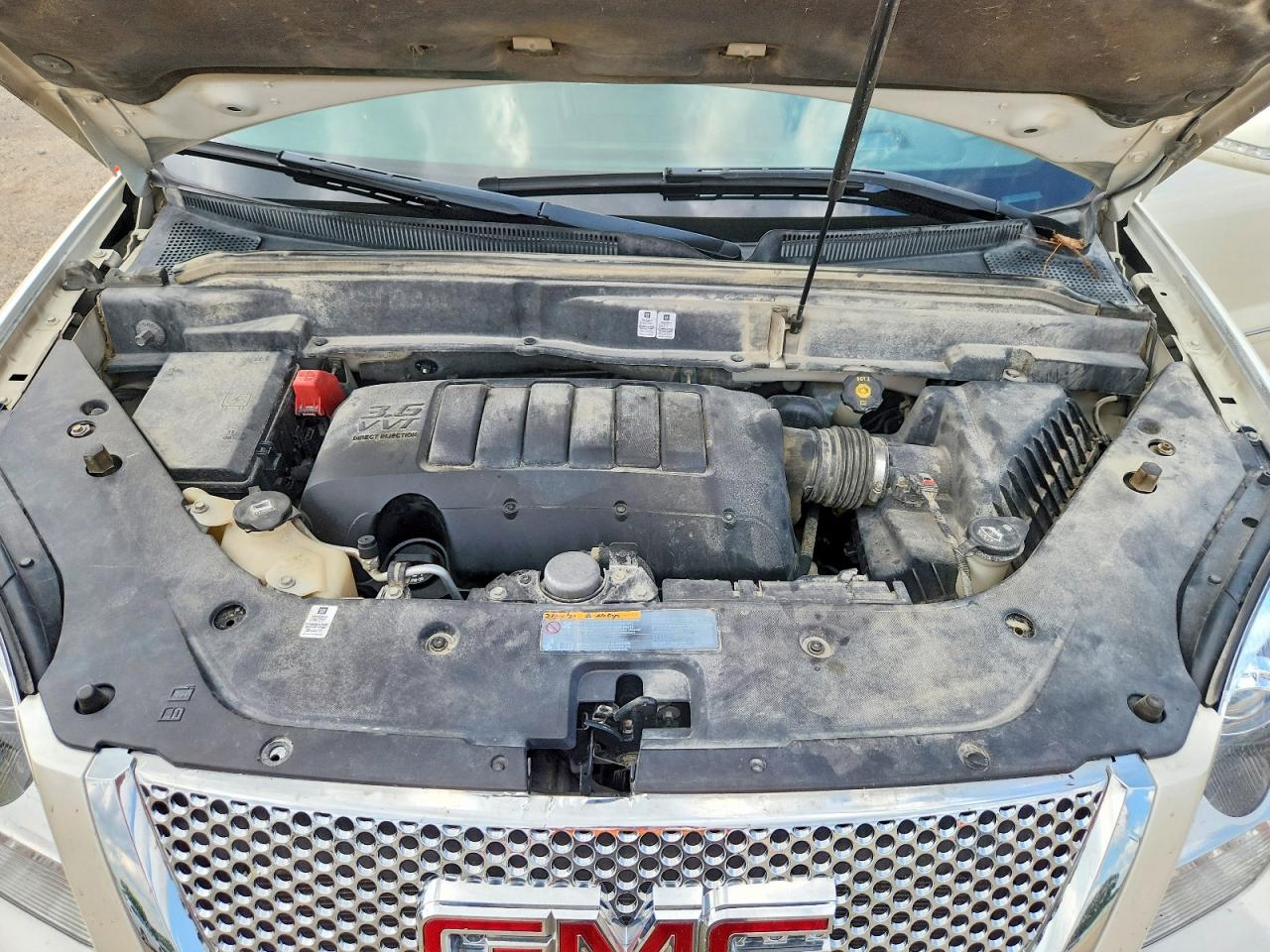 2012 Gmc Acadia Denali Белый vin: 1GKKVTED3CJ200655