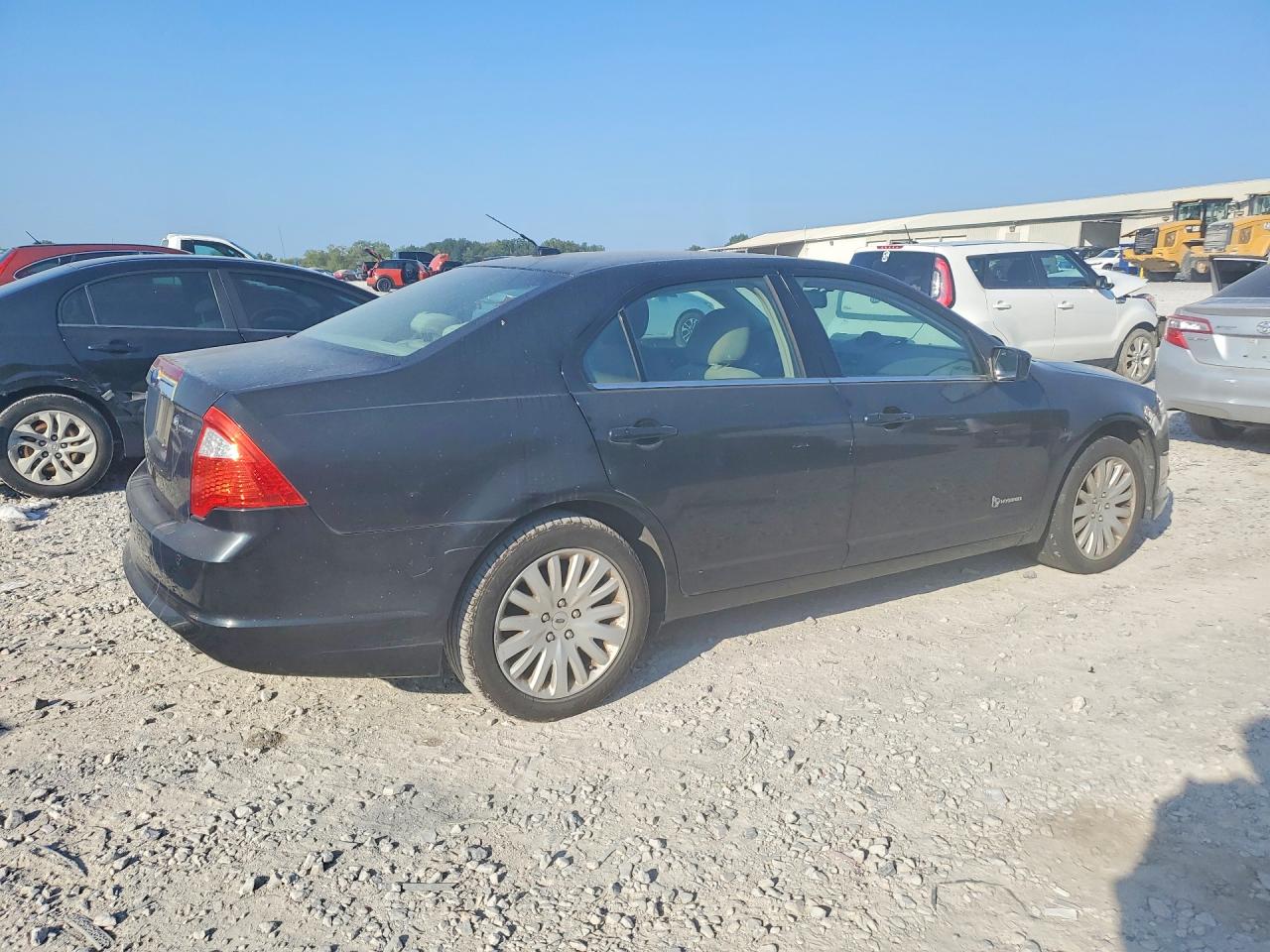 2010 Ford Fusion Hybrid Black vin: 3FADP0L32AR176705