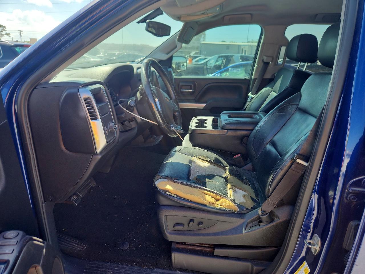 2014 Chevrolet Silverado C1500 Lt Blue vin: 3GCPCREC8EG229770
