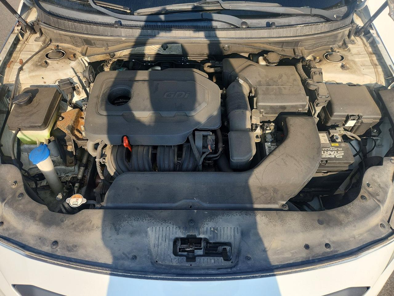 2015 Hyundai Sonata Sport White vin: 5NPE34AF0FH219415