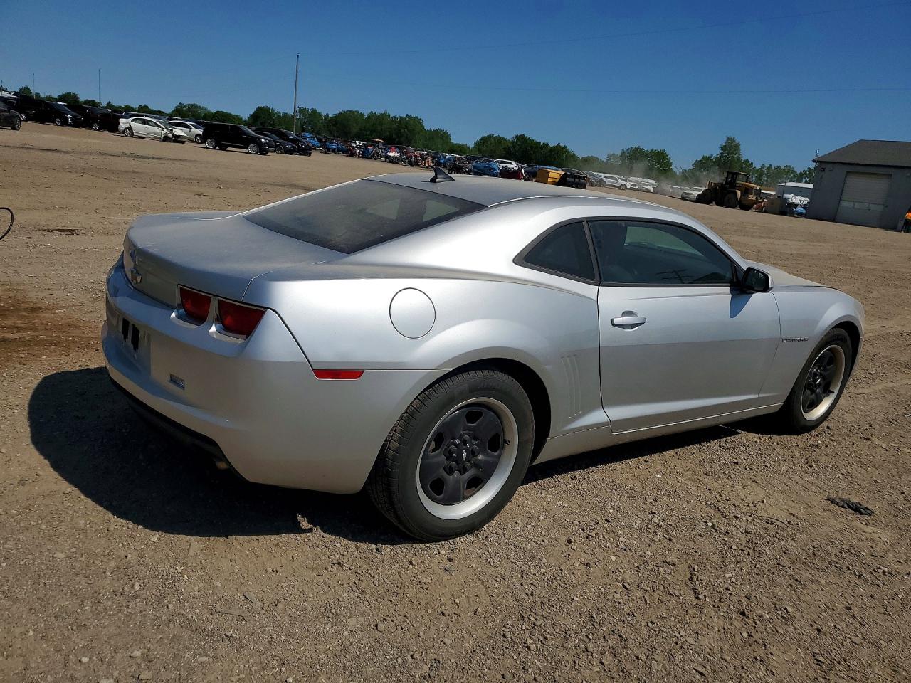 2011 Chevrolet Camaro Ls Silver vin: 2G1FA1ED0B9164679