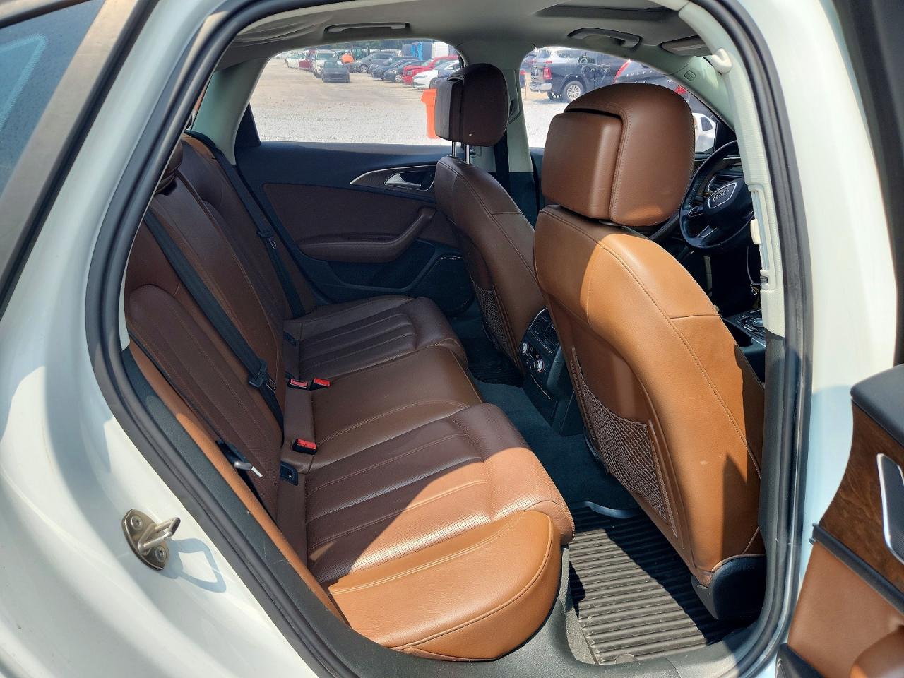 2014 Audi A6 Prestige White vin: WAUHMAFC1EN149667