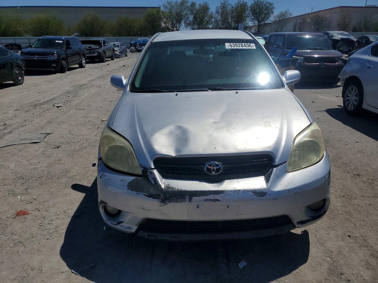 2006 Toyota Matrix Xr Silver vin: 2T1KR32E66C568048