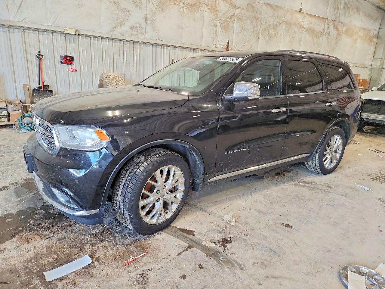 2014 Dodge Durango Citadel Black vin: 1C4RDJEG9EC476017