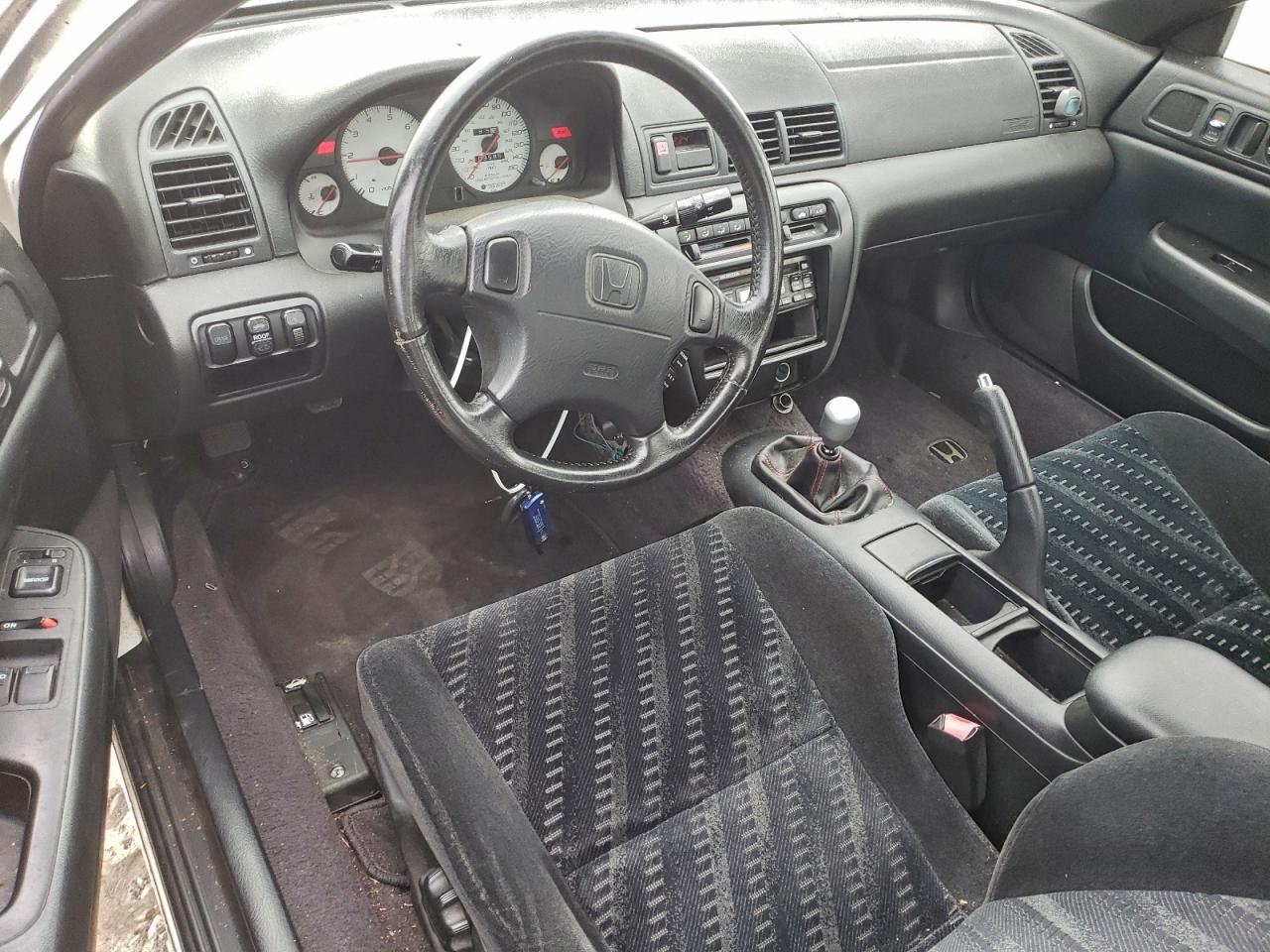2001 Honda Prelude White vin: JHMBB61431C006557