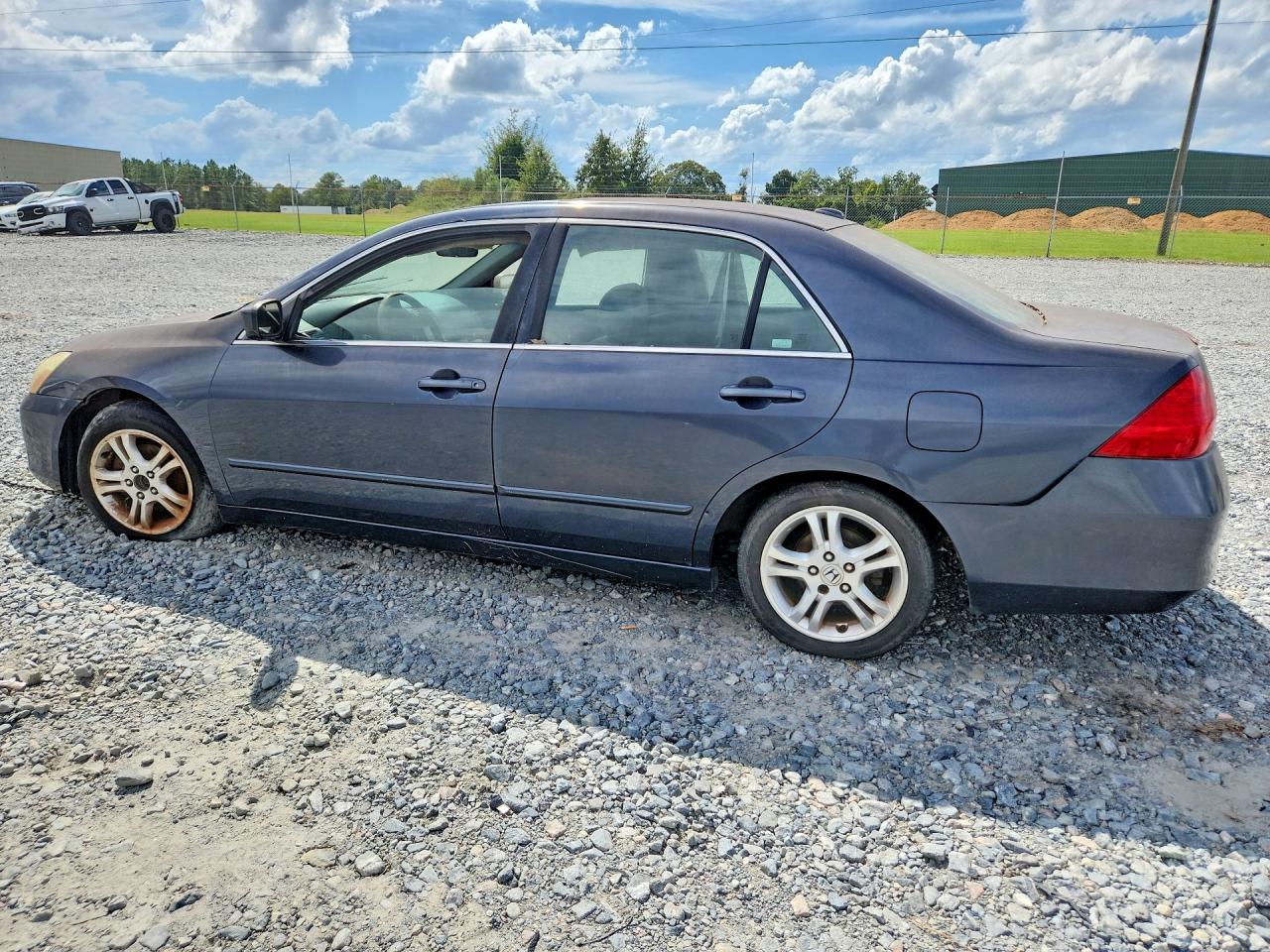 2006 Honda Accord Ex Gray vin: 1HGCM56806A172609