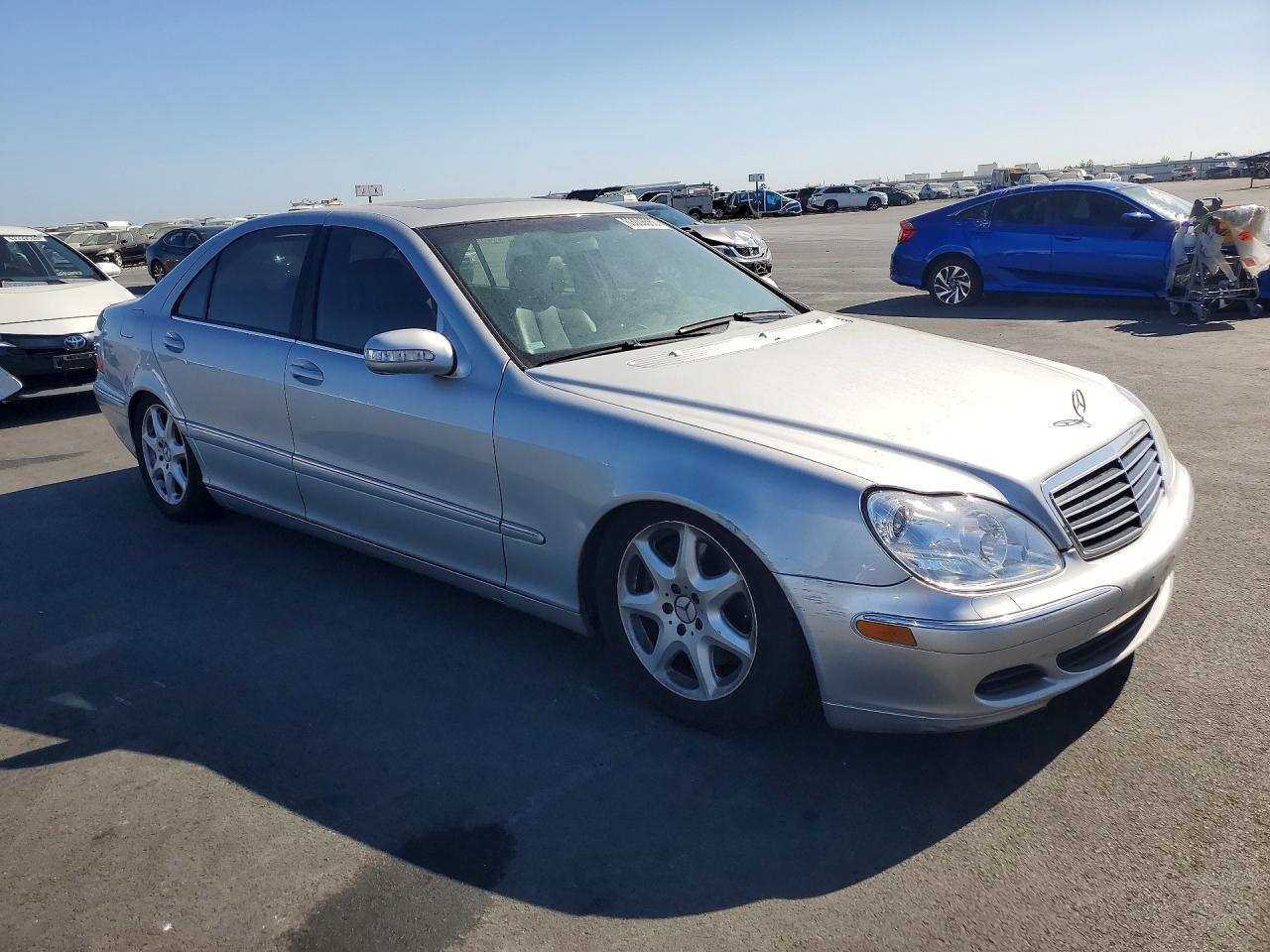 2006 Mercedes-benz S 430 4matic Silver vin: WDBNG83J26A482430