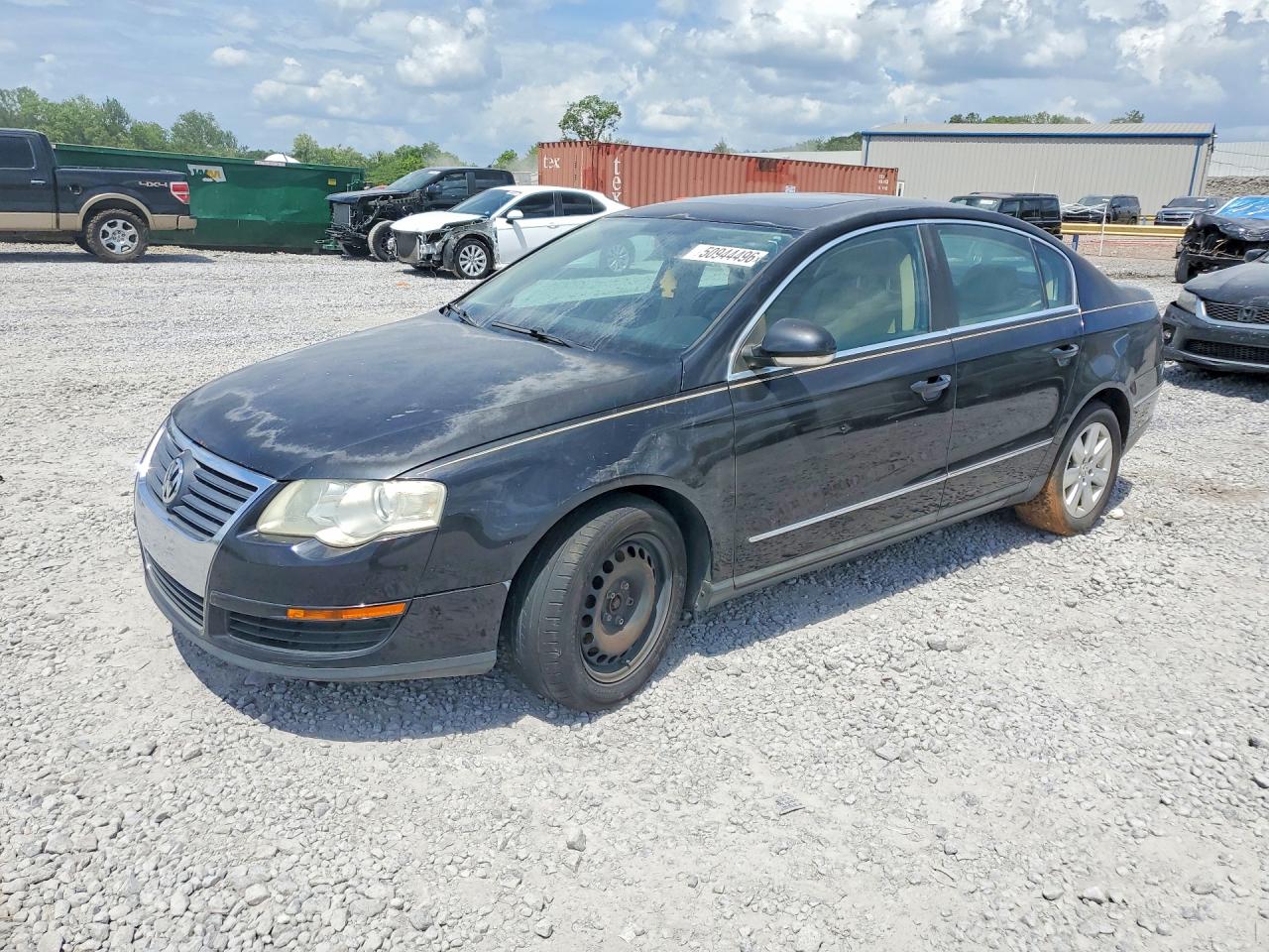 2006 Volkswagen Passat 2.0t Black vin: WVWAK73C46P155423
