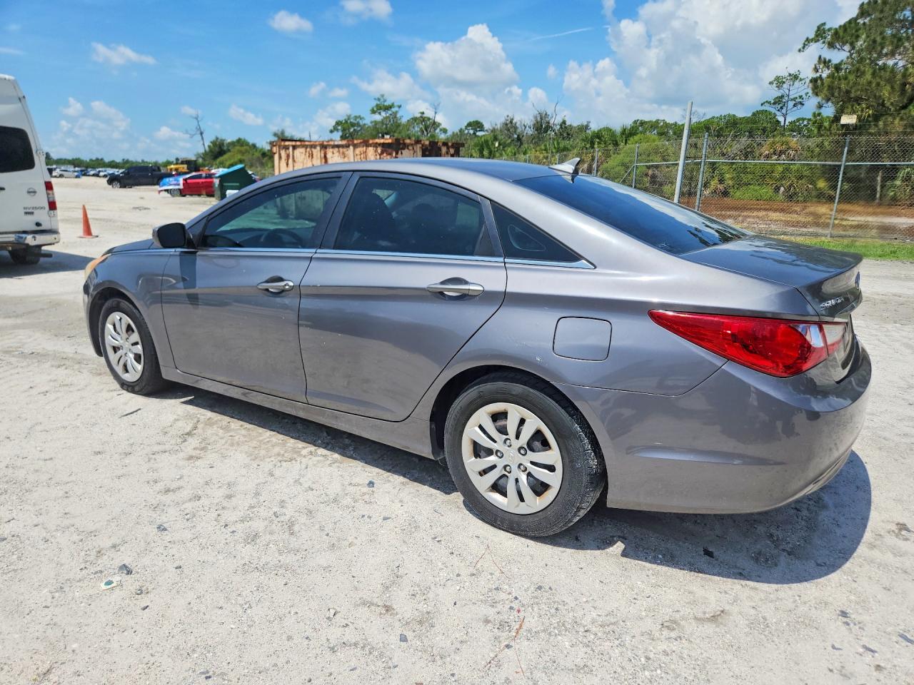 2011 Hyundai Sonata Gls Gray vin: 5NPEB4AC4BH222157
