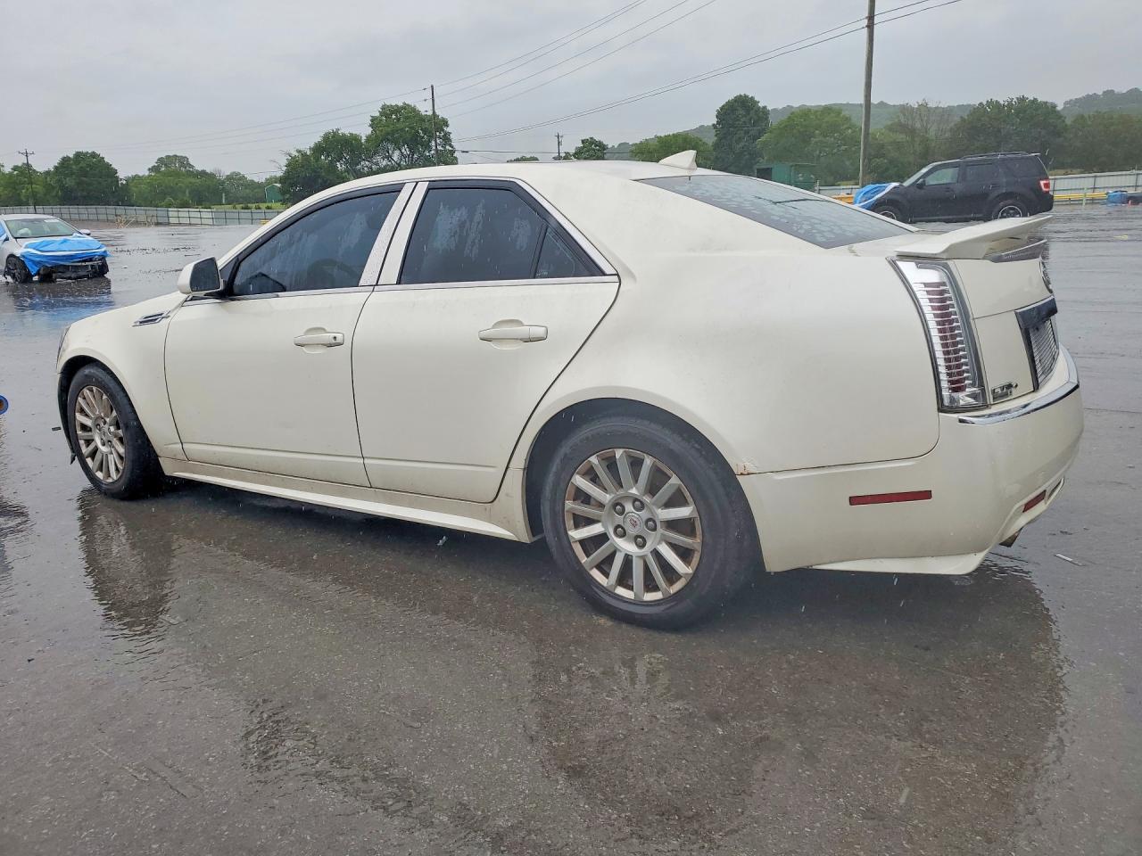 2011 Cadillac Cts Luxury Collection Белый vin: 1G6DH5EYXB0121162
