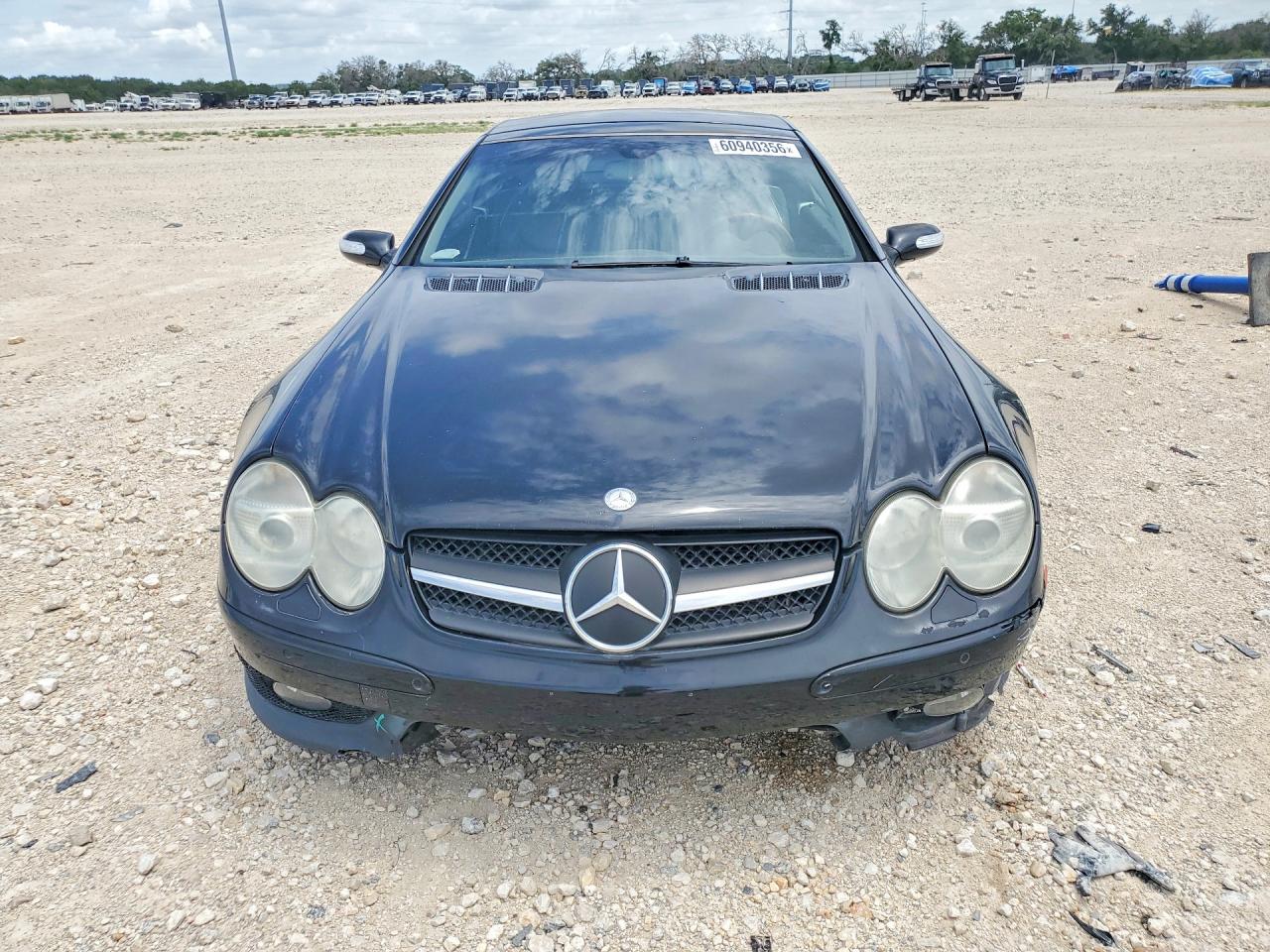 2004 Mercedes-benz Sl 500 Black vin: WDBSK75FX4F085052