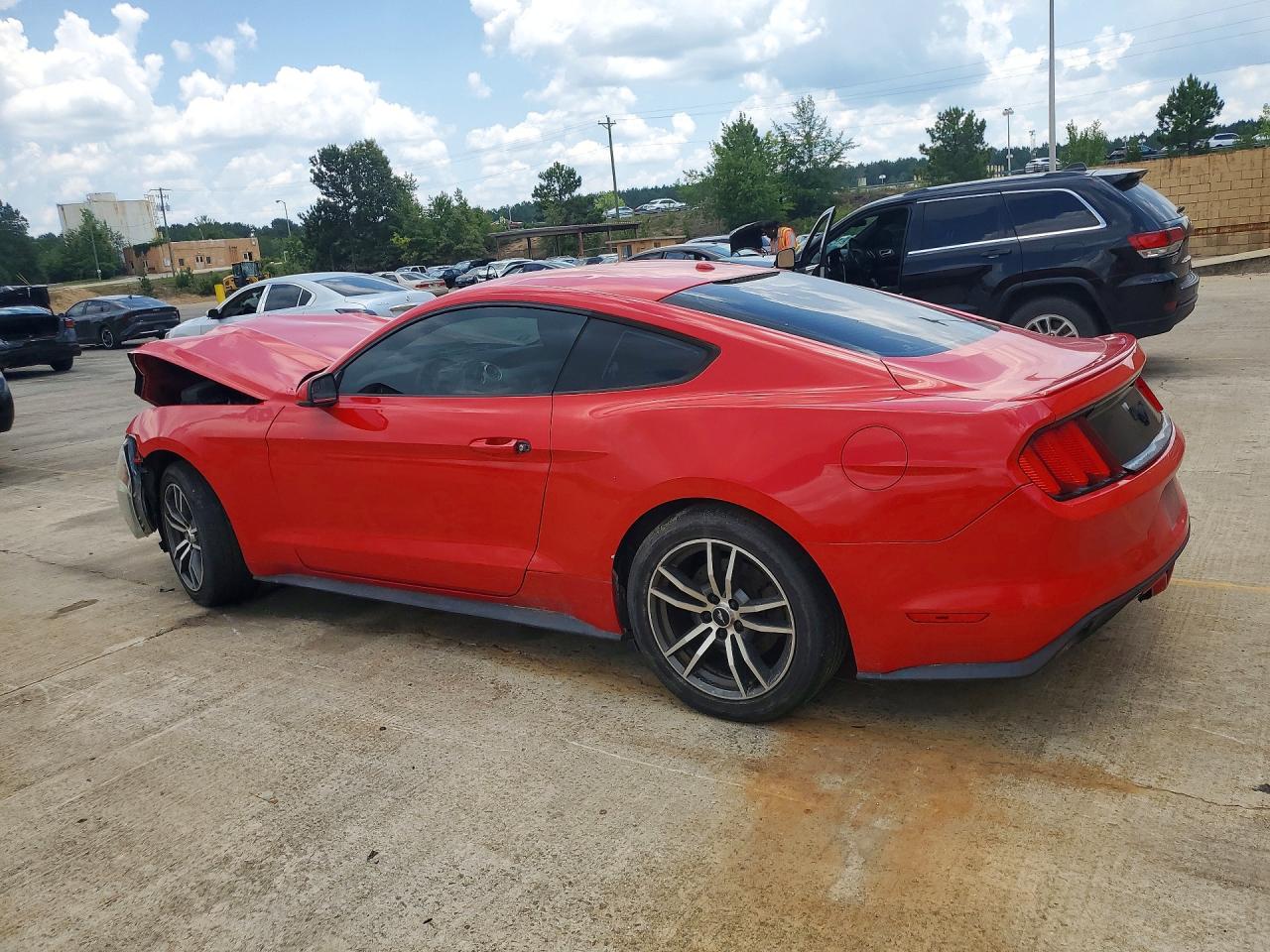 2015 Ford Mustang Red vin: 1FA6P8TH9F5312065