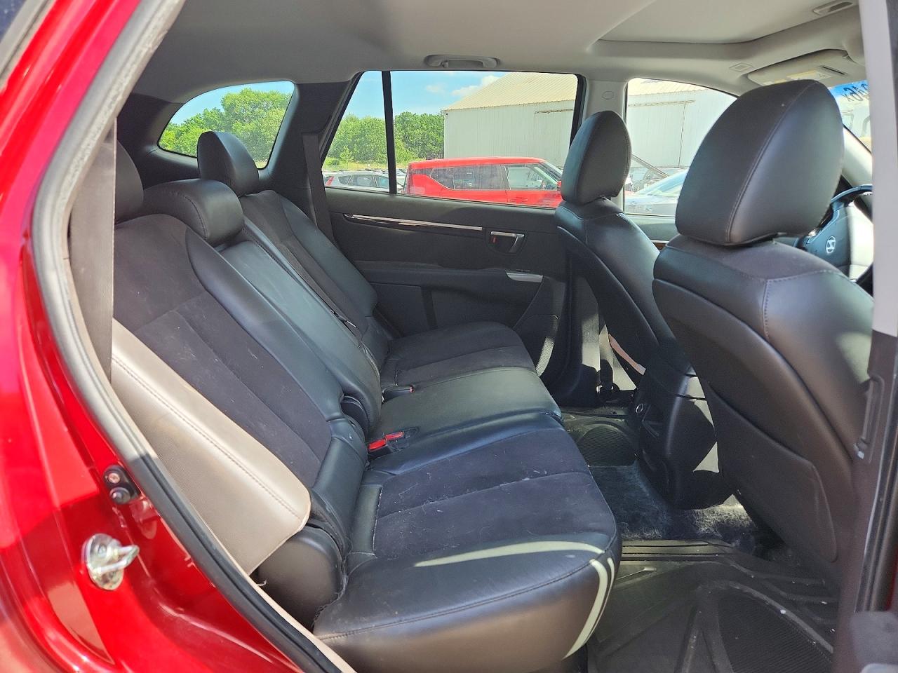 2011 Hyundai Santa Fe Se Красный vin: 5XYZHDAG3BG003815