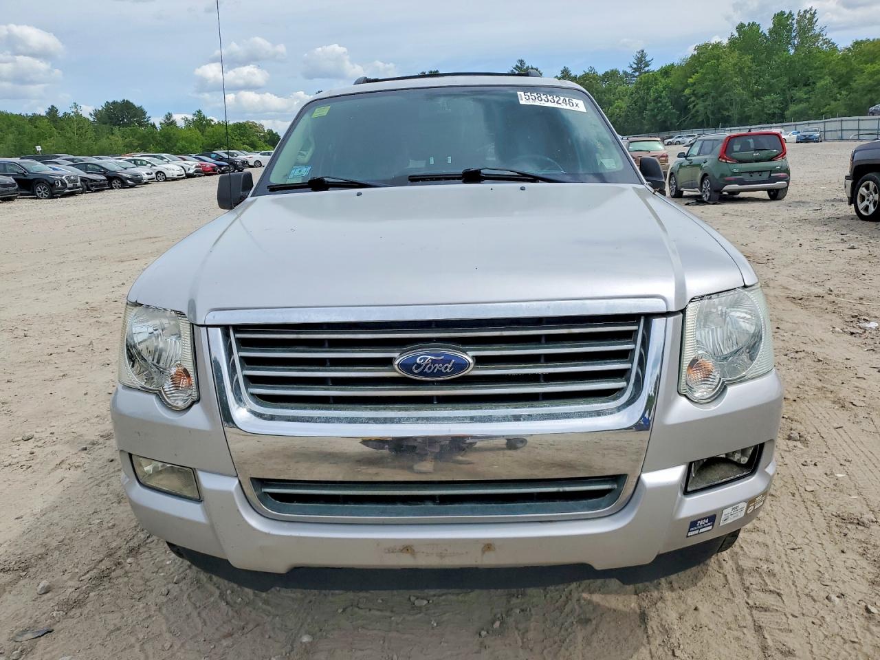 2009 Ford Explorer Xlt Silver vin: 1FMEU73E89UA17186
