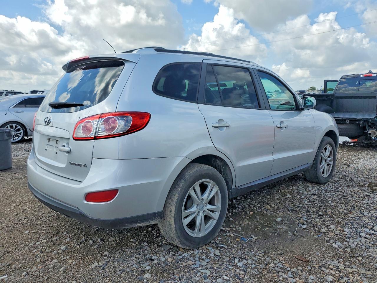 2011 Hyundai Santa Fe Se Silver vin: 5XYZH4AG5BG006330