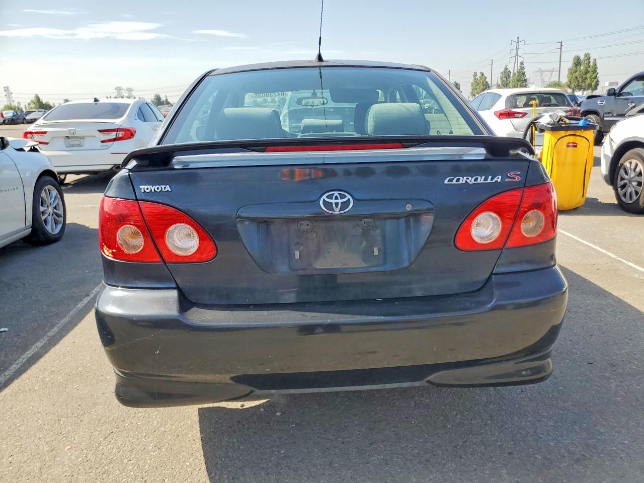 2007 Toyota Corolla S Black vin: 1NXBR30E67Z827673