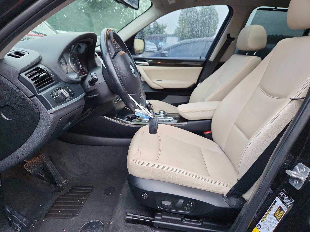2013 Bmw X3 Xdrive28i Black vin: 5UXWX9C53D0A11177