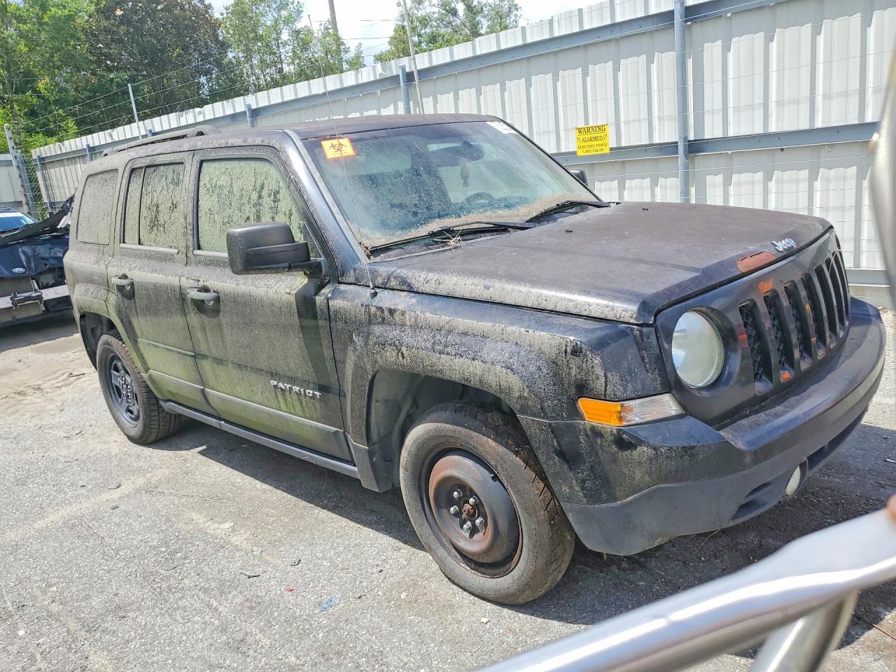 2015 Jeep Patriot Sport Black vin: 1C4NJPBA0FD362008