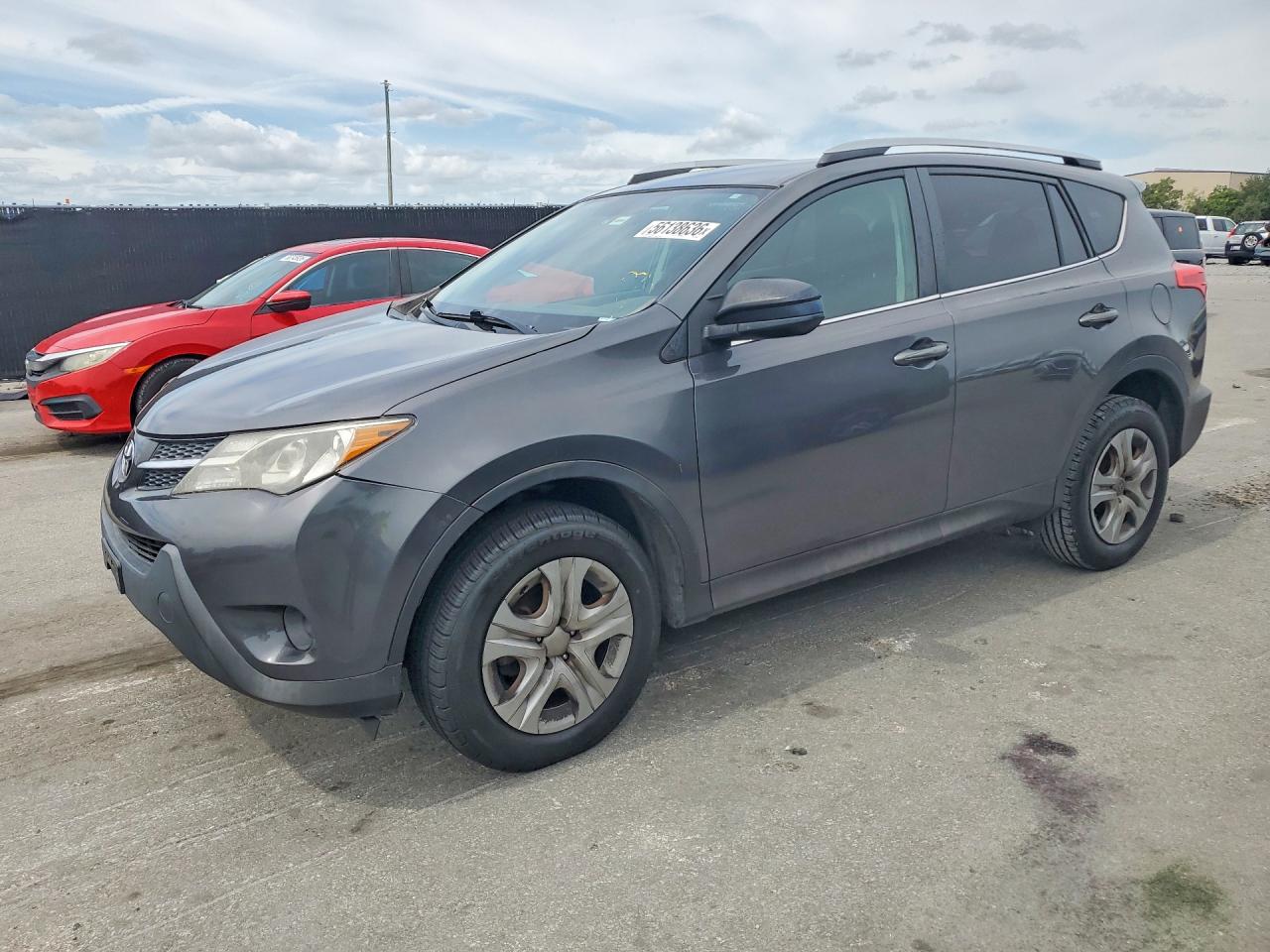 2014 Toyota Rav4 Le Gray vin: 2T3BFREV2EW220999