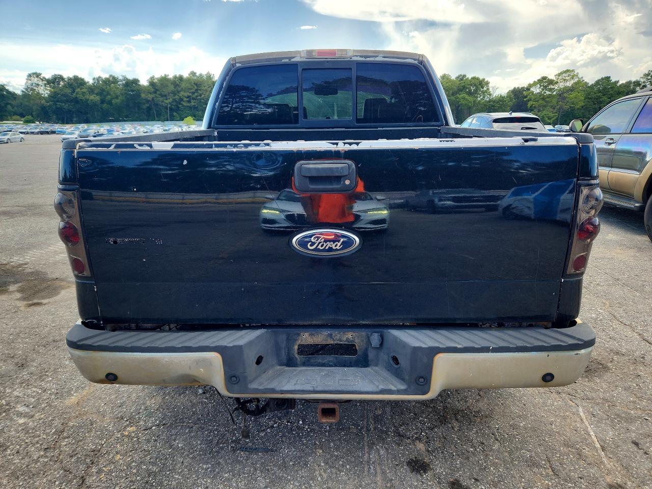 2007 Ford F150 Supercrew Black vin: 1FTPW12V97KC49195