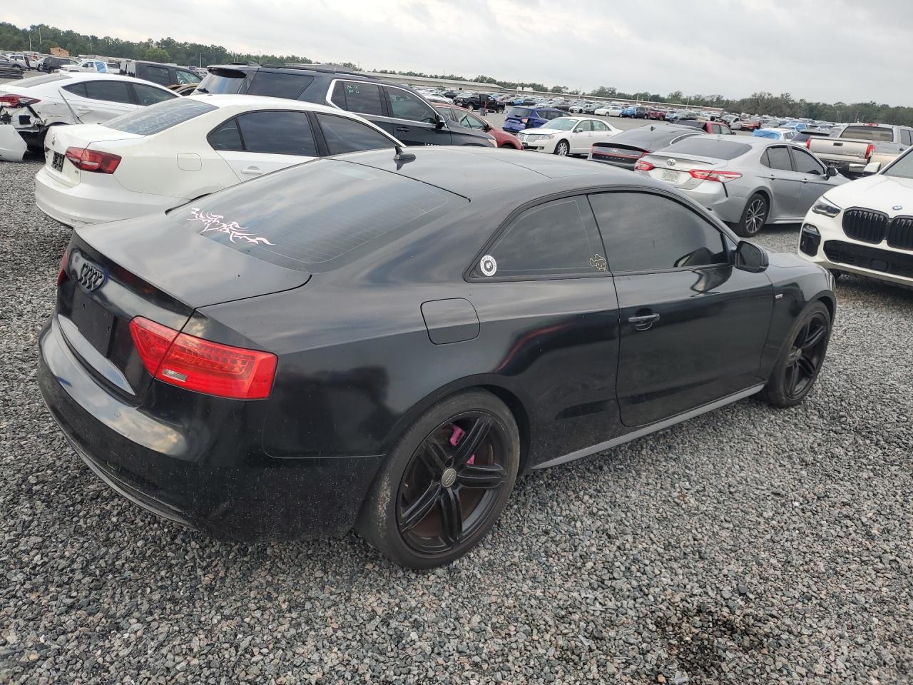 2014 Audi A5 Premium Plus Black vin: WAUMFAFR0EA067255