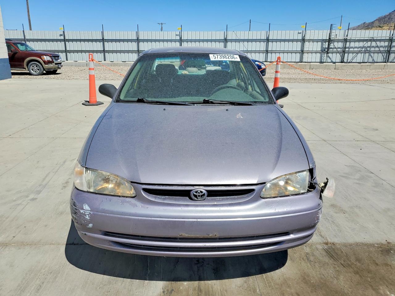 1998 Toyota Corolla Ve Purple vin: 2T1BR12E8WC006575