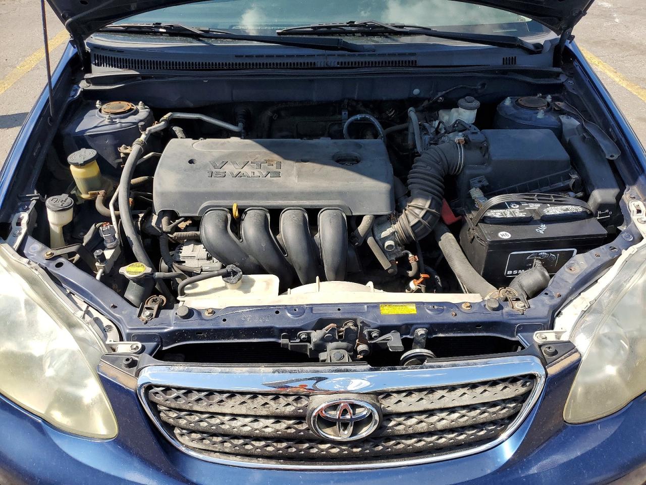 2008 Toyota Corolla S Blue vin: 2T1BR32E18C857289
