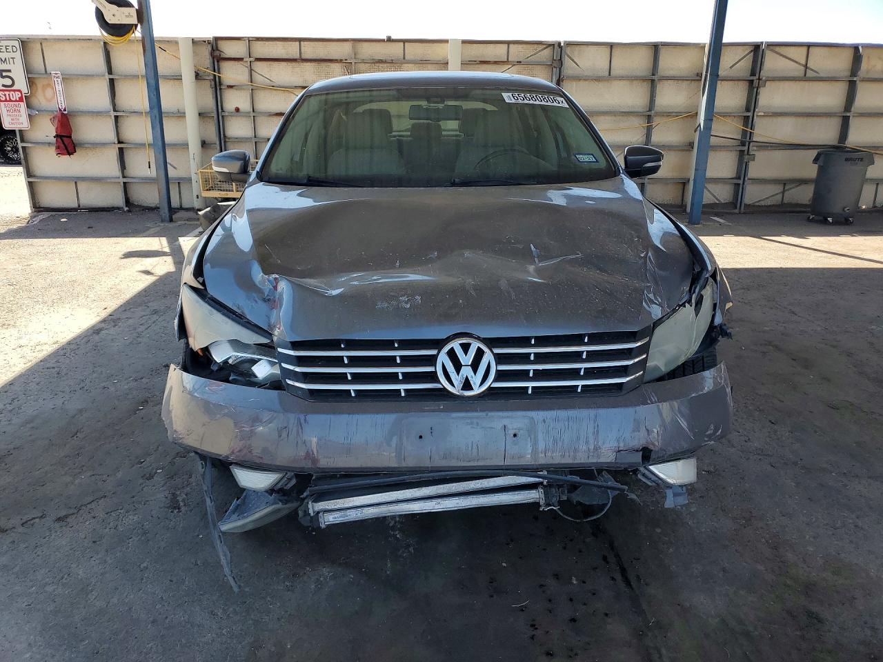 2014 Volkswagen Passat Sel Серый vin: 1VWCS7A37EC056397