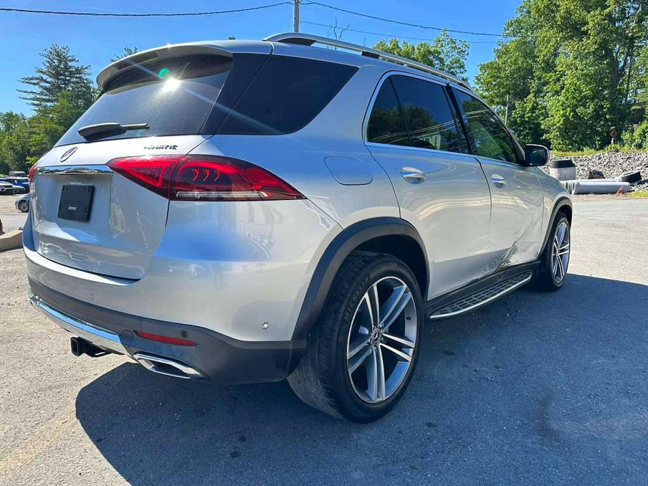 2020 Mercedes-benz Gle 350 4matic Серебряный vin: 4JGFB4KB1LA025476