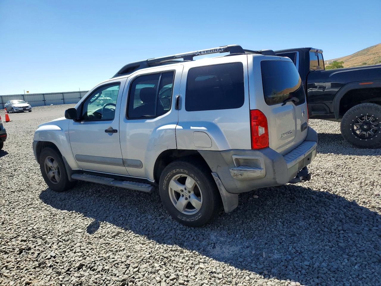 2006 Nissan Xterra X Silver vin: 5N1AN08W66C548294