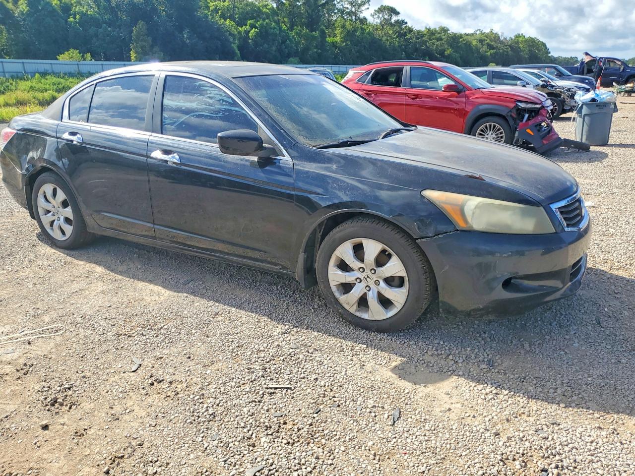 2008 Honda Accord Exl Black vin: 1HGCP36888A083871
