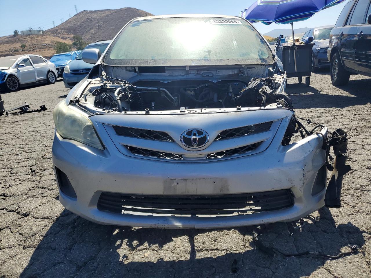 2012 Toyota Corolla L Серебряный vin: 5YFBU4EE2CP037764