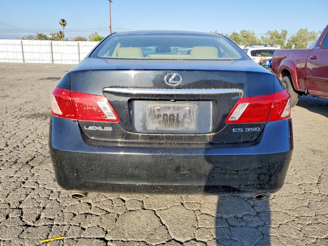 2008 Lexus Es 350 Base Black vin: JTHBJ46G982264026