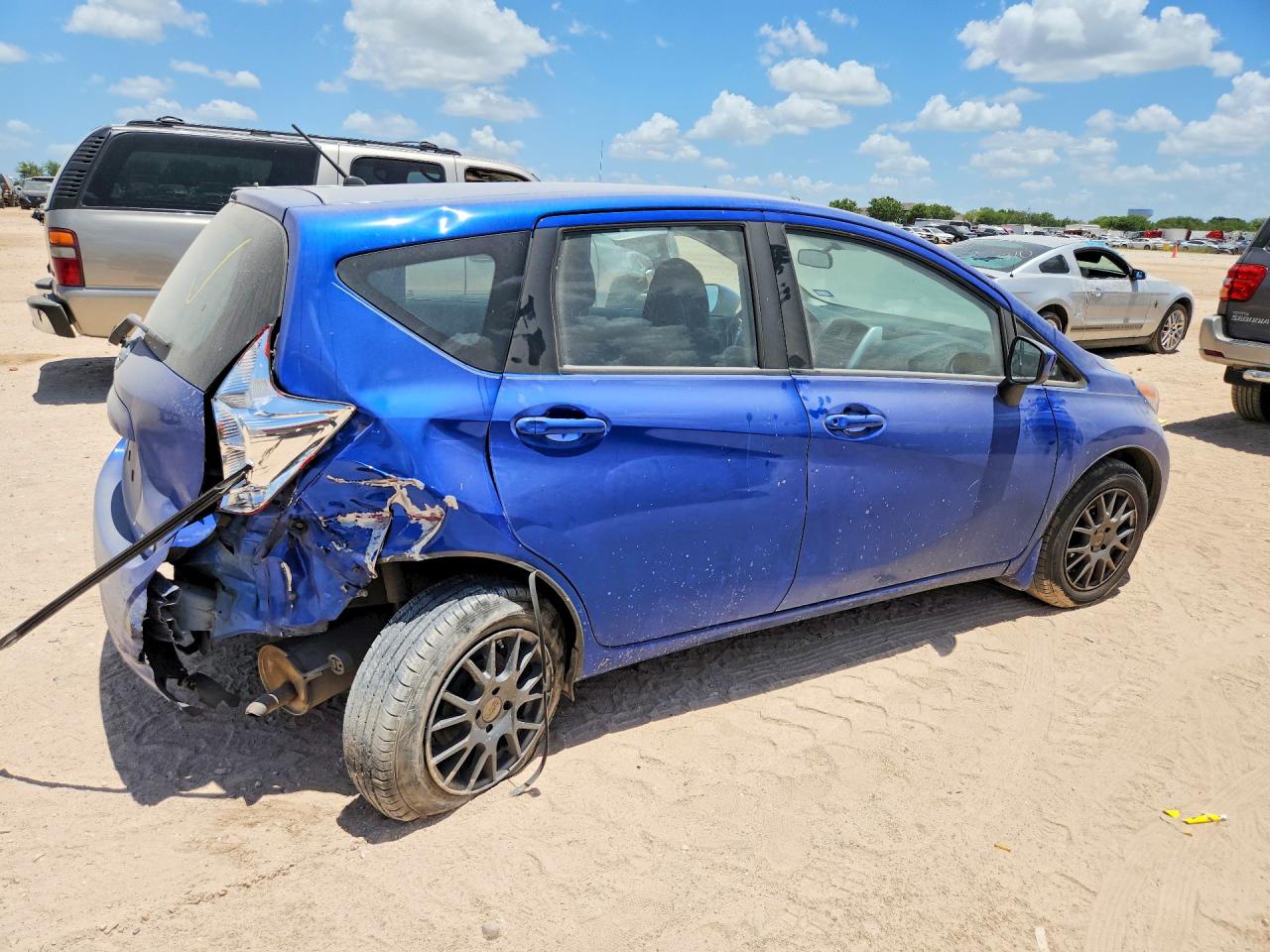 2015 Nissan Versa Note S Plus Синий vin: 3N1CE2CPXFL371250