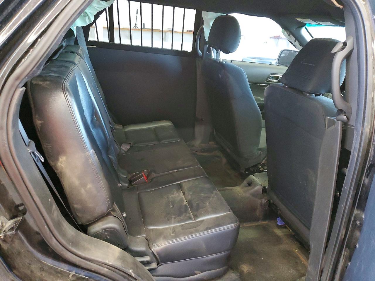2014 Ford Explorer Police Interceptor Black vin: 1FM5K8AR7EGA65479