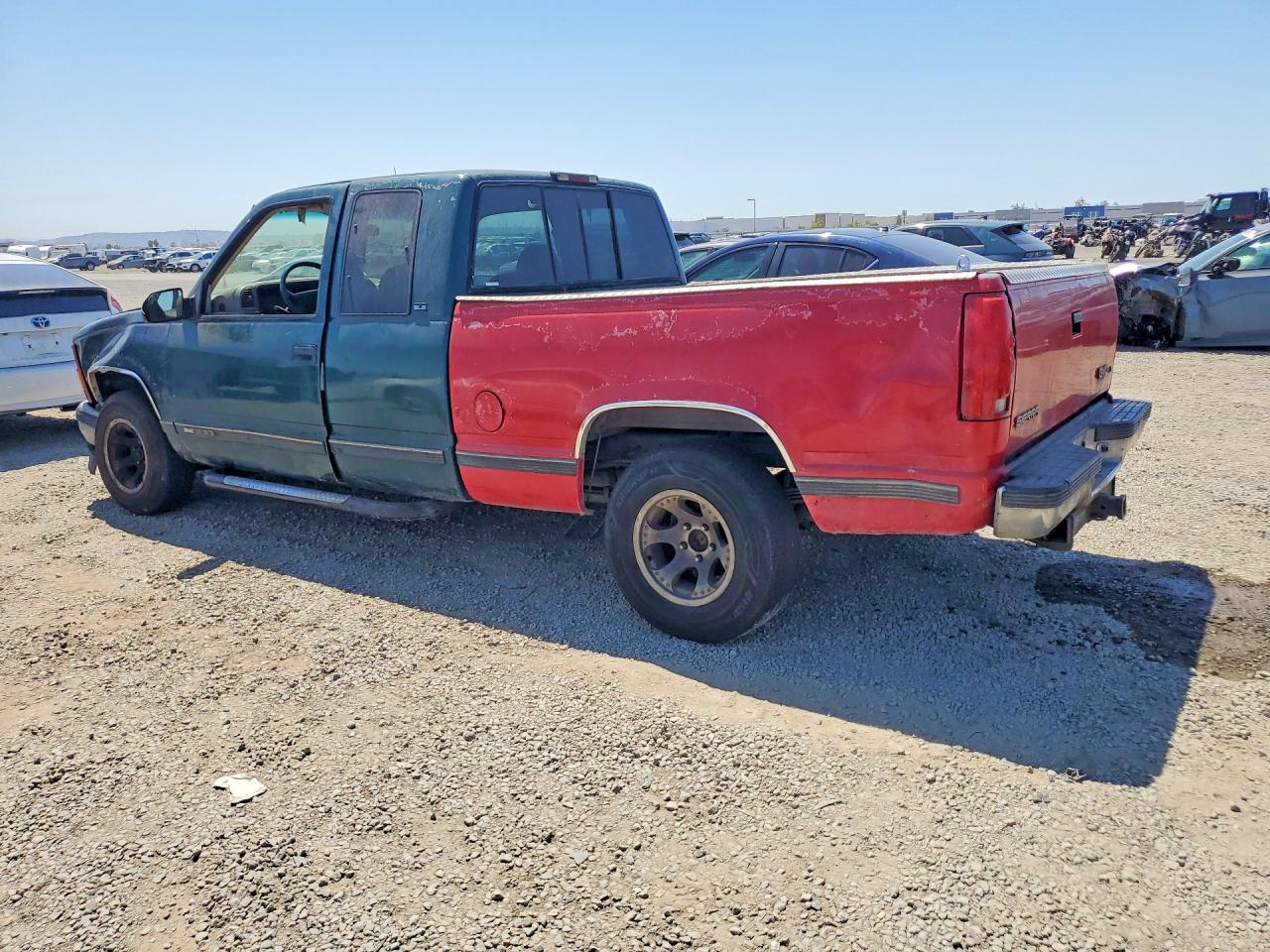 1995 Gmc Sierra C1500 Green vin: 2GTEC19K8S1583948
