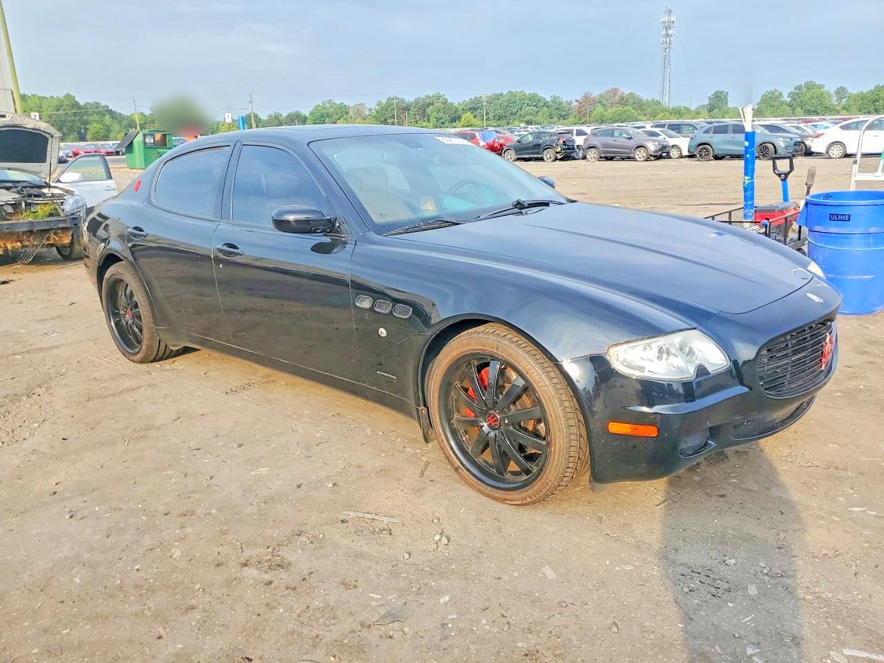 2006 Maserati Quattroporte M139 Black vin: ZAMCE39A260021514
