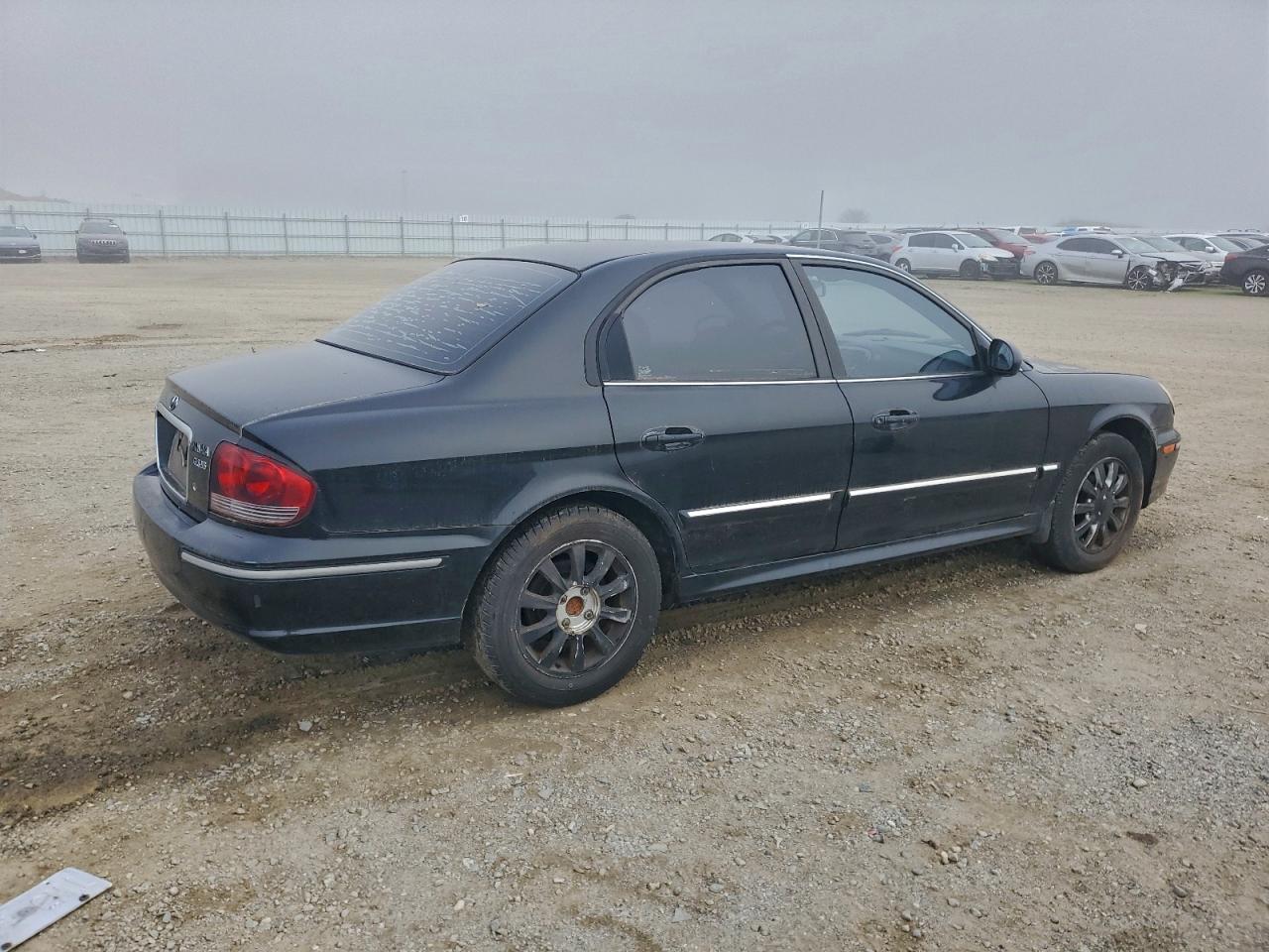 2003 Hyundai Sonata Gls Black vin: KMHWF35H83A815534