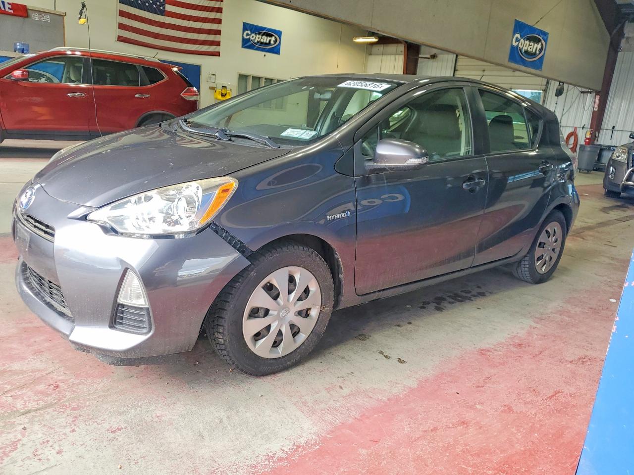 2014 Toyota Prius C Two Charcoal vin: JTDKDTB30E1575383