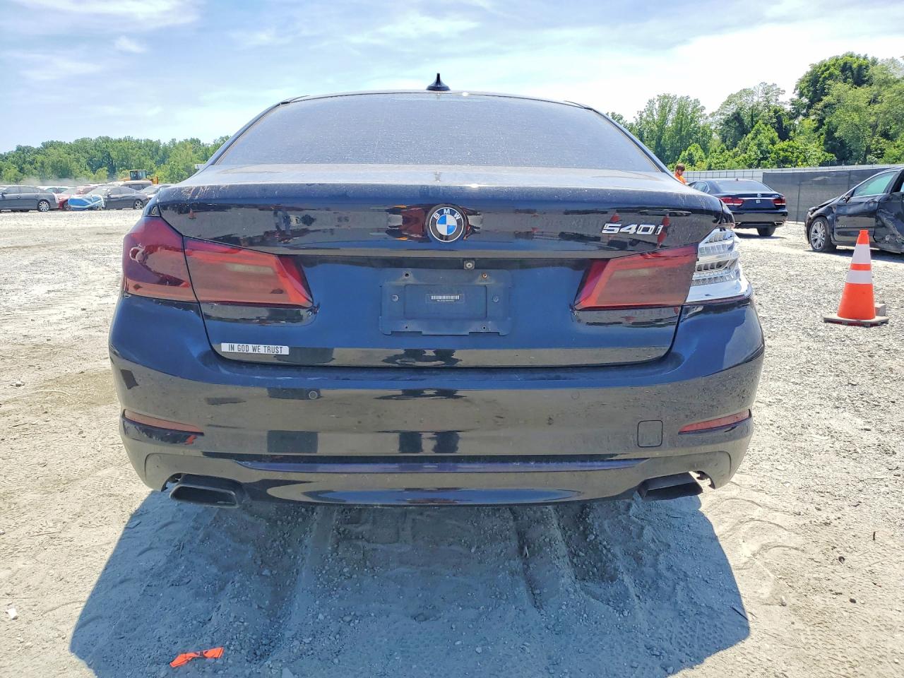 2019 Bmw 540 I Black vin: WBAJE5C57KWA98793