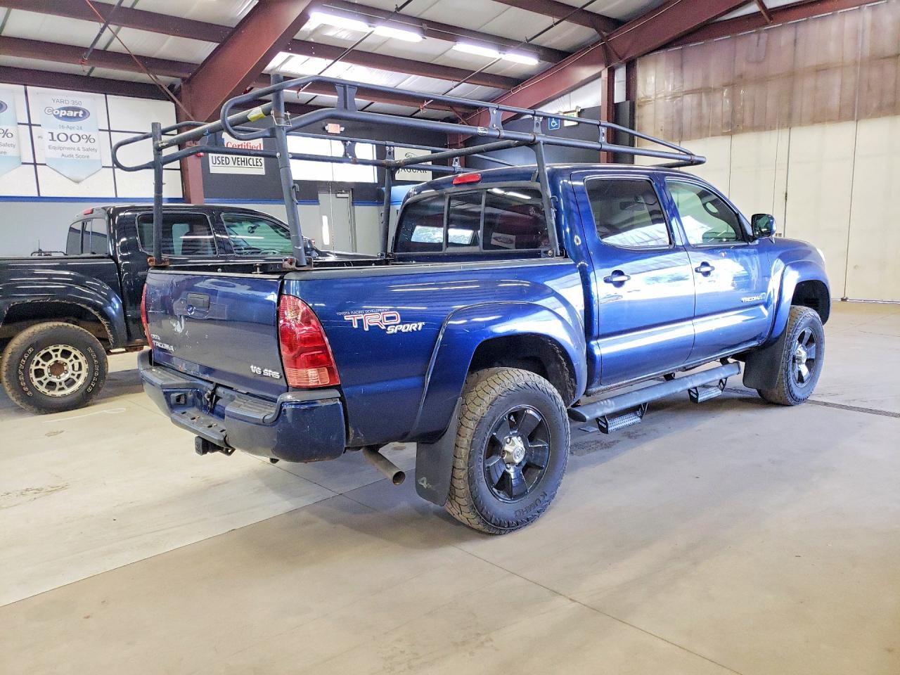 2008 Toyota Tacoma Double Cab Blue vin: 5TELU42N38Z519203