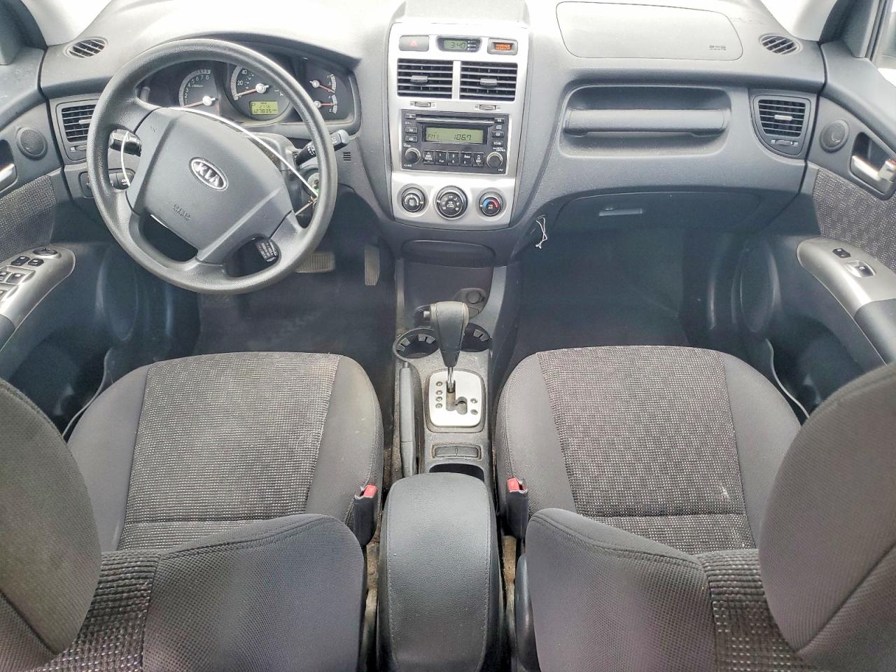 2008 Kia Sportage Lx White vin: KNDJE723387479264