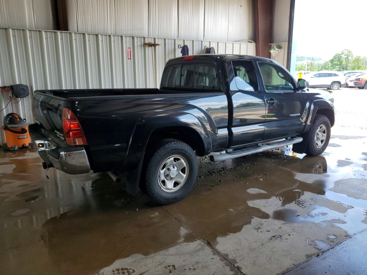 2008 Toyota Tacoma Prerunner Access Cab Черный vin: 5TETU62N78Z543175