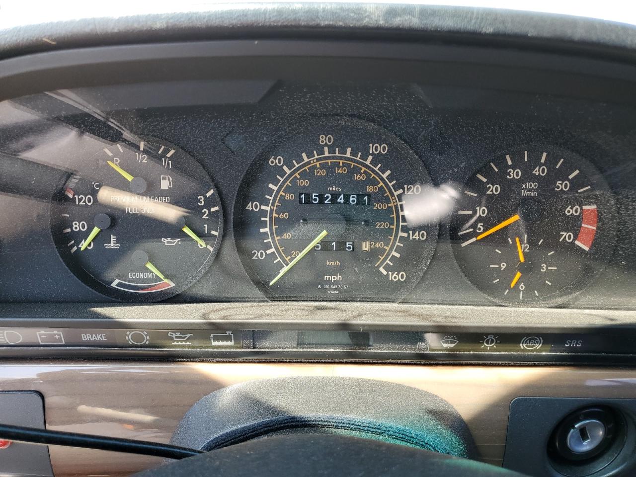 1988 Mercedes-benz 420 Sel Silver vin: WDBCA35D8JA376544