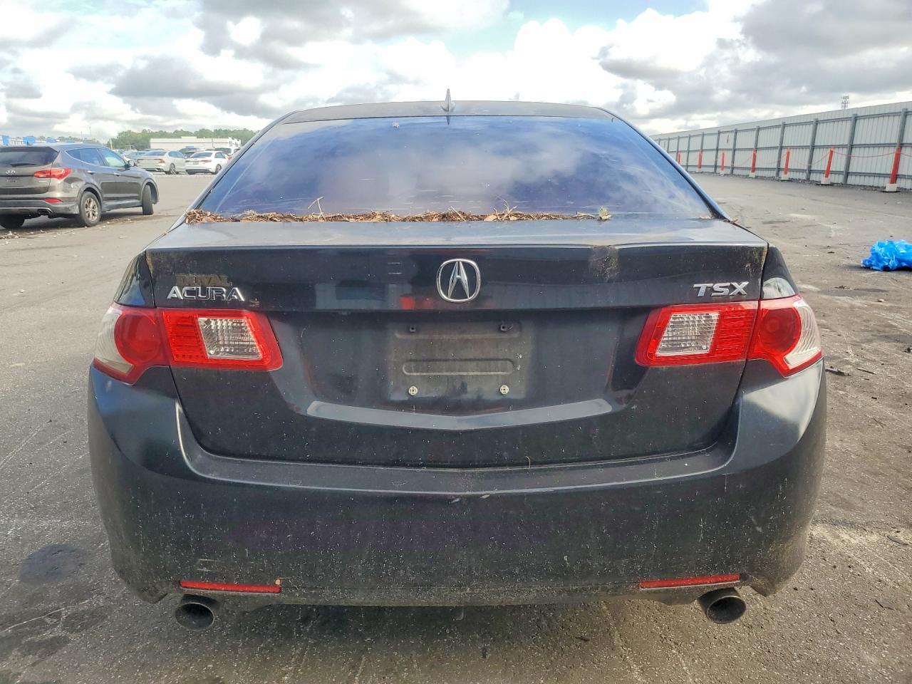 2010 Acura Tsx Black vin: JH4CU2F68AC028488