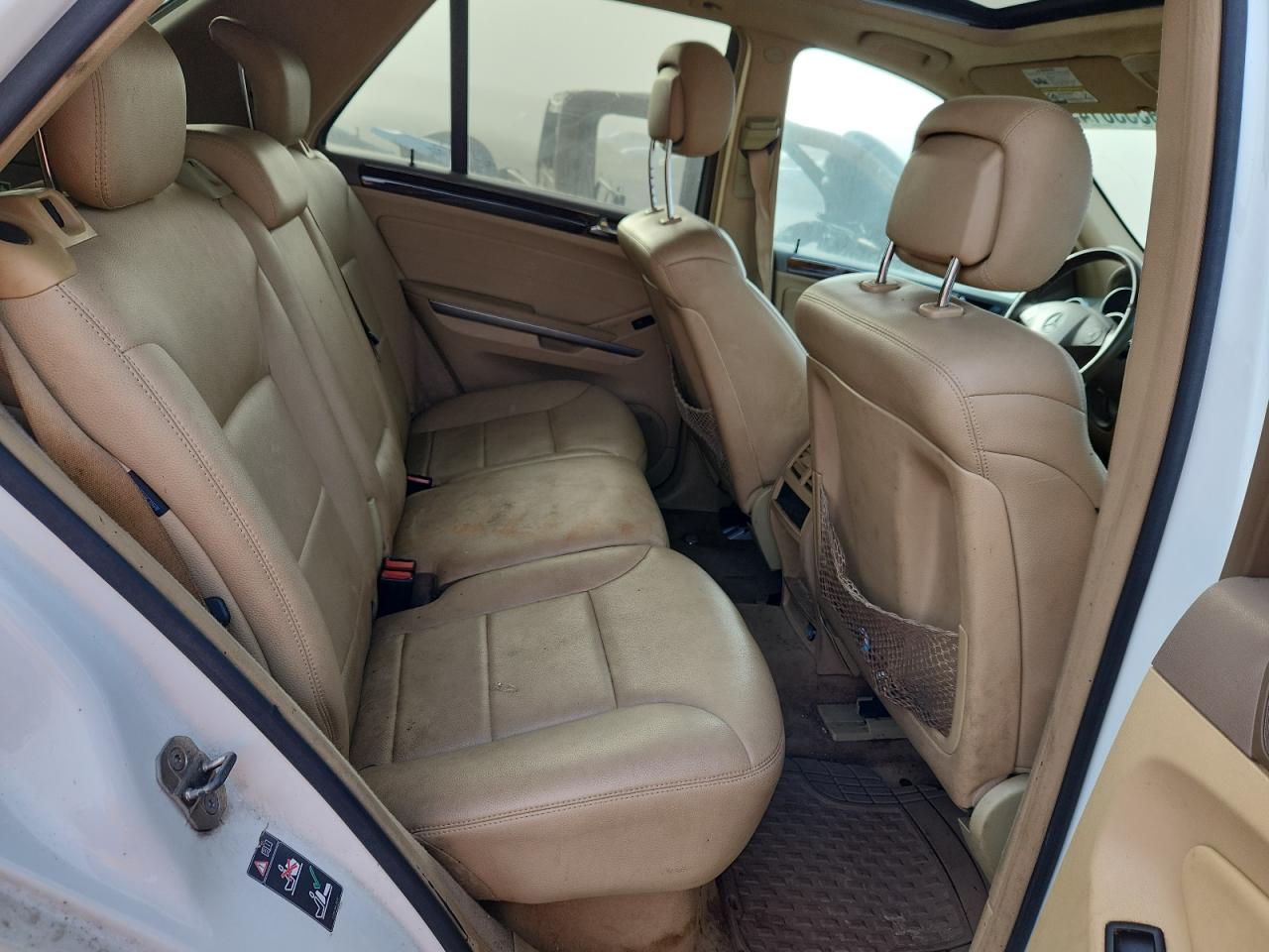 2010 Mercedes-benz Ml 350 White vin: 4JGBB5GB7AA541089